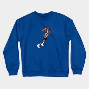 Dikembe Mutombo Pixel Drive Crewneck Sweatshirt